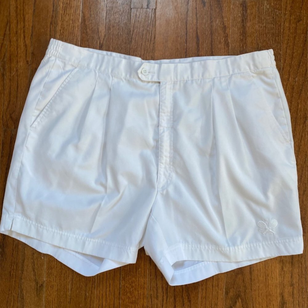 Vintage Boast USA Men 42 Shorts Size Golf Tennis Pleated 90s Y2K Preppy Athletic